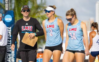 John Mayer-LMU beach volleyball