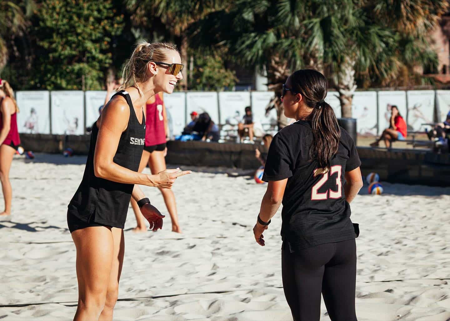 Jess Horwath-elena lam-fsu beach volleyball
