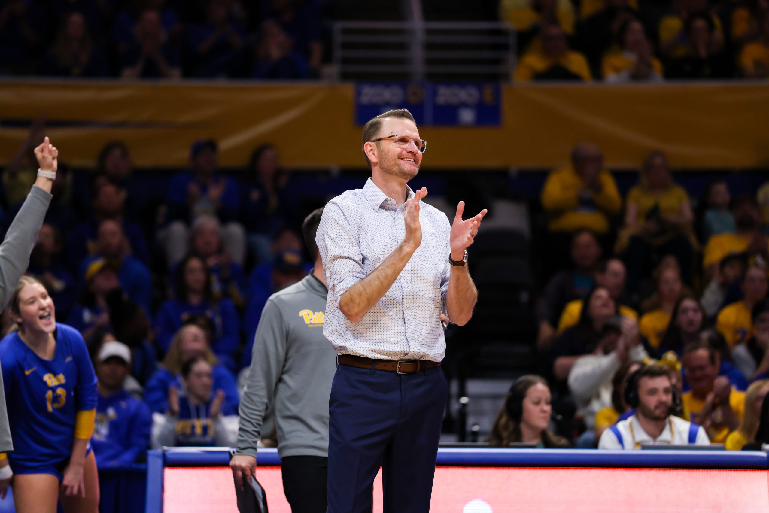 Dan Fisher-Pitt Volleyball Coach